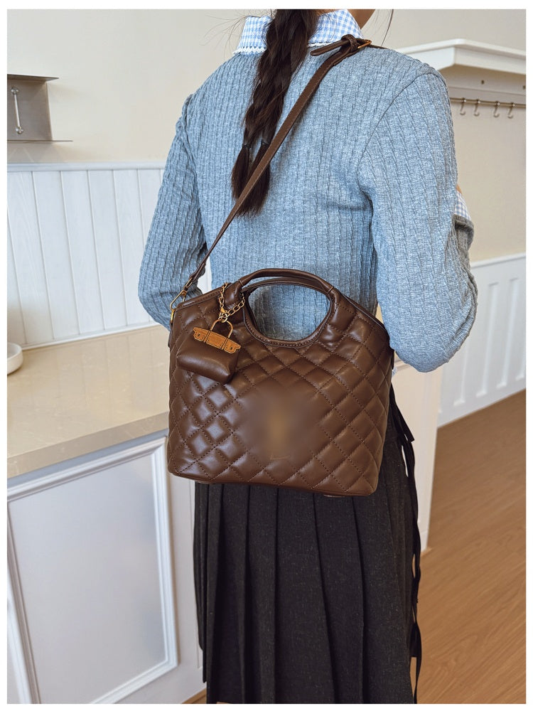 Women's handbag, leather shoulder bag, high-quality women's dinner bag, elegant women's crossbody bag, multiple color options-9926