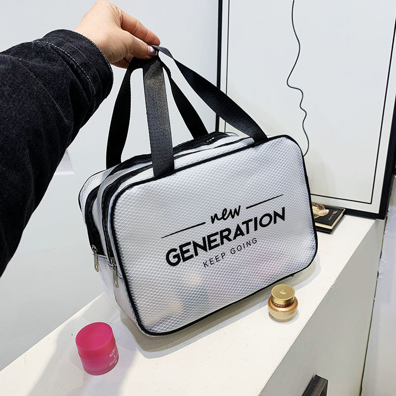 Large Capacity Detachable Makeup Bag - Multi Layer Travel Makeup Storage Box with Brush Storage, Portable Makeup Bag for Men and Women, Alcohol Free, Pink, Makeup Travel Bag, Fashionable Design, High Quality Craftsmanship-2256