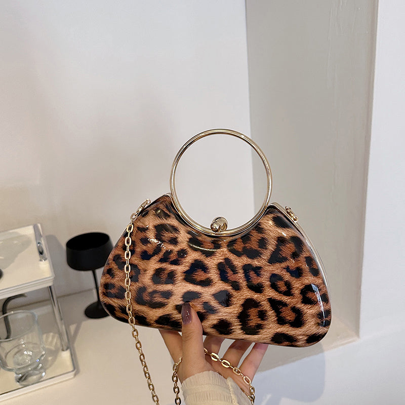 Ladies' luxury crossbody bag with detachable adjustable shoulder strap, magnetic closure, and gold hardware accessories - suitable for casual or formal occasions, single shoulder, dinner accessories, lined with polyester-rongpai1