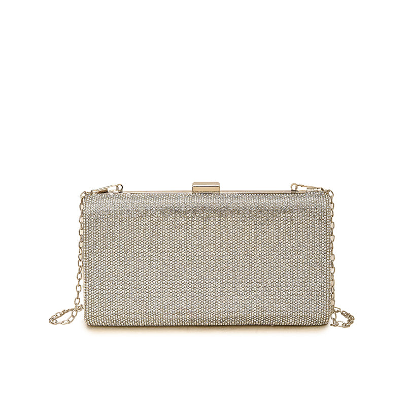 Ladies' luxury handbag, lightweight and elegant party and wedding crossbody/handbag, stylish beaded appearance, bright colors, safe closure, high-quality ladies' dinner bag, elegant ladies' handbag-rongpai9.8-1