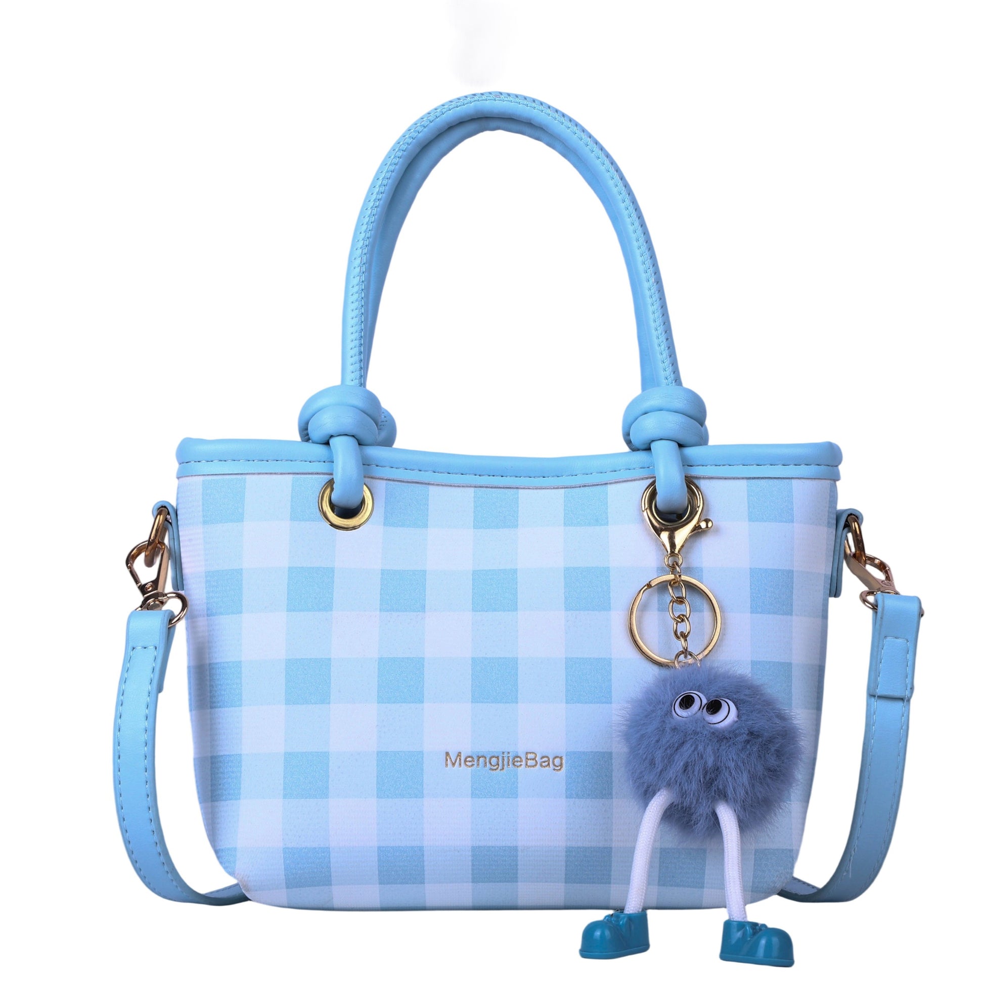 Women's handbag, large checkered pattern shoulder bag, crossbody bag, multiple color options-616