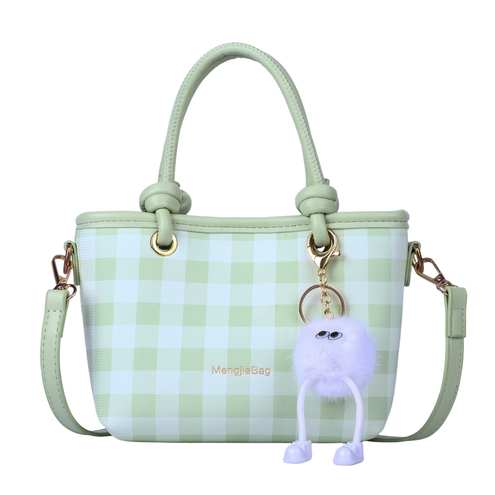 Women's handbag, large checkered pattern shoulder bag, crossbody bag, multiple color options-616