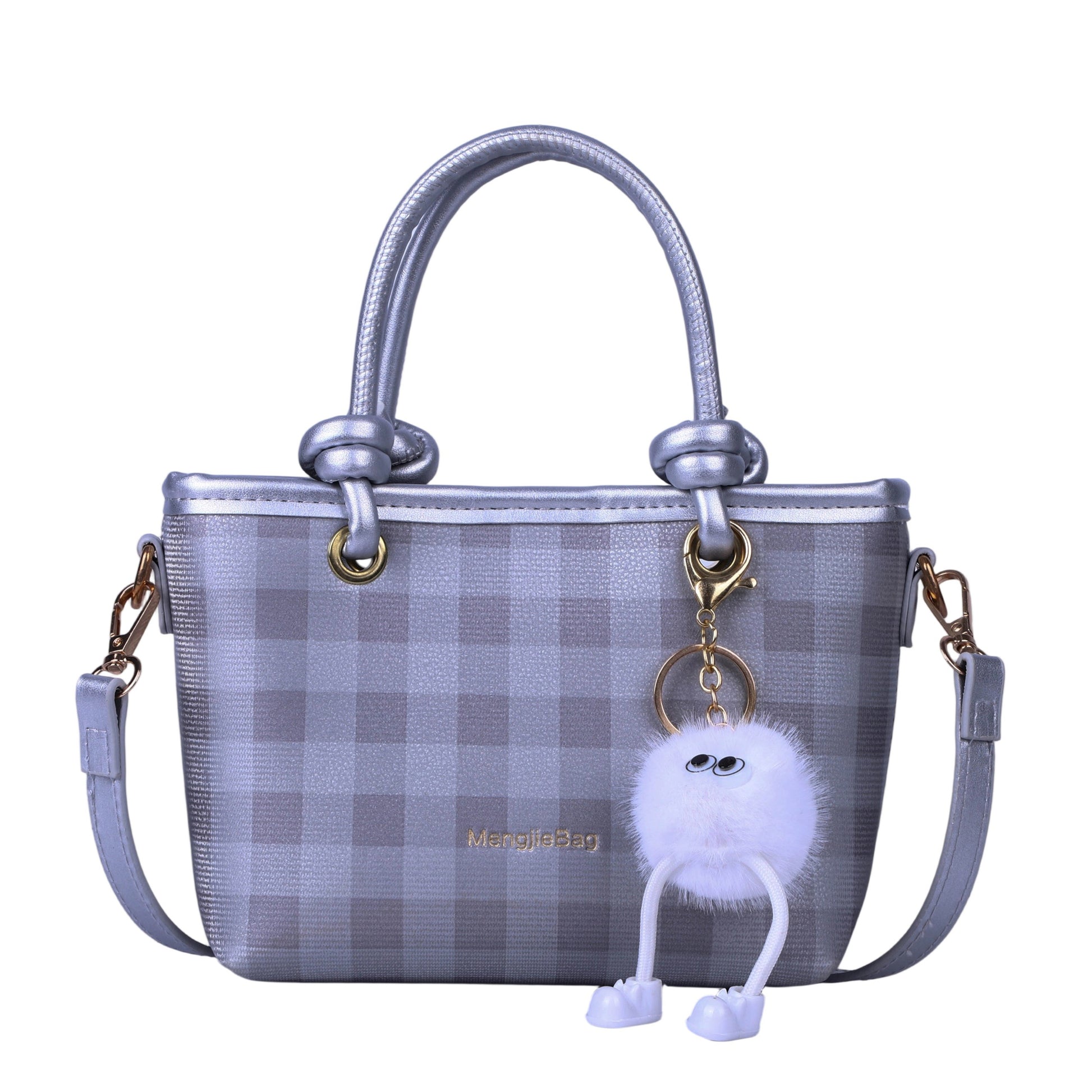 Women's handbag, large checkered pattern shoulder bag, crossbody bag, multiple color options-616