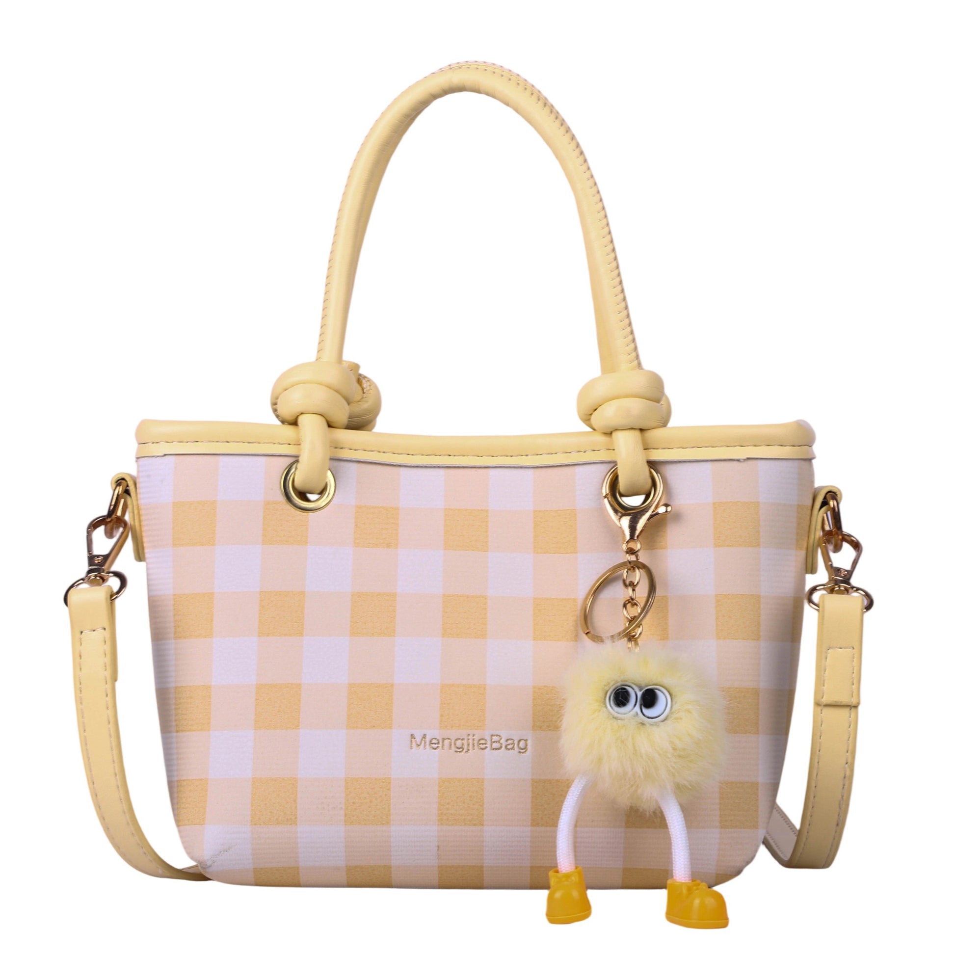 Women's handbag, large checkered pattern shoulder bag, crossbody bag, multiple color options-616