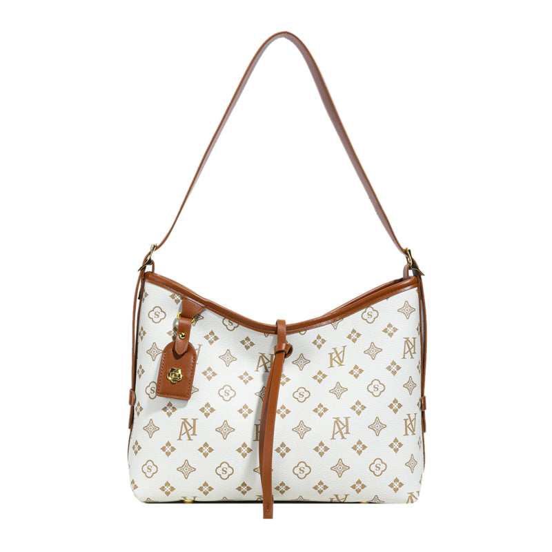 Fashionable patterned faux leather handbag - high-quality adjustable shoulder bag, handbag, brightly colored-8336