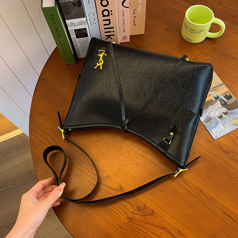 Elegant women's handbag - spacious and stylish, with adjustable shoulder straps, top handle, and zipper closure - available in five colors-8320